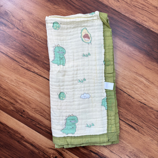 Crinkled Muslin 6 layer Blanket MN01