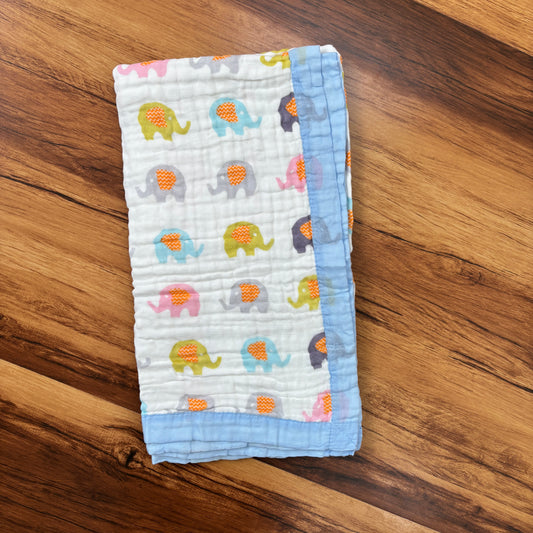 Crinkled Muslin 6 layer Blanket MN01