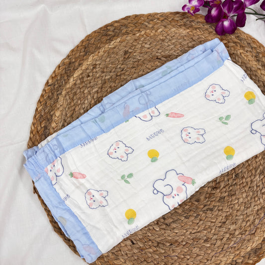 Crinkled Muslin 6 layer Blanket MN01