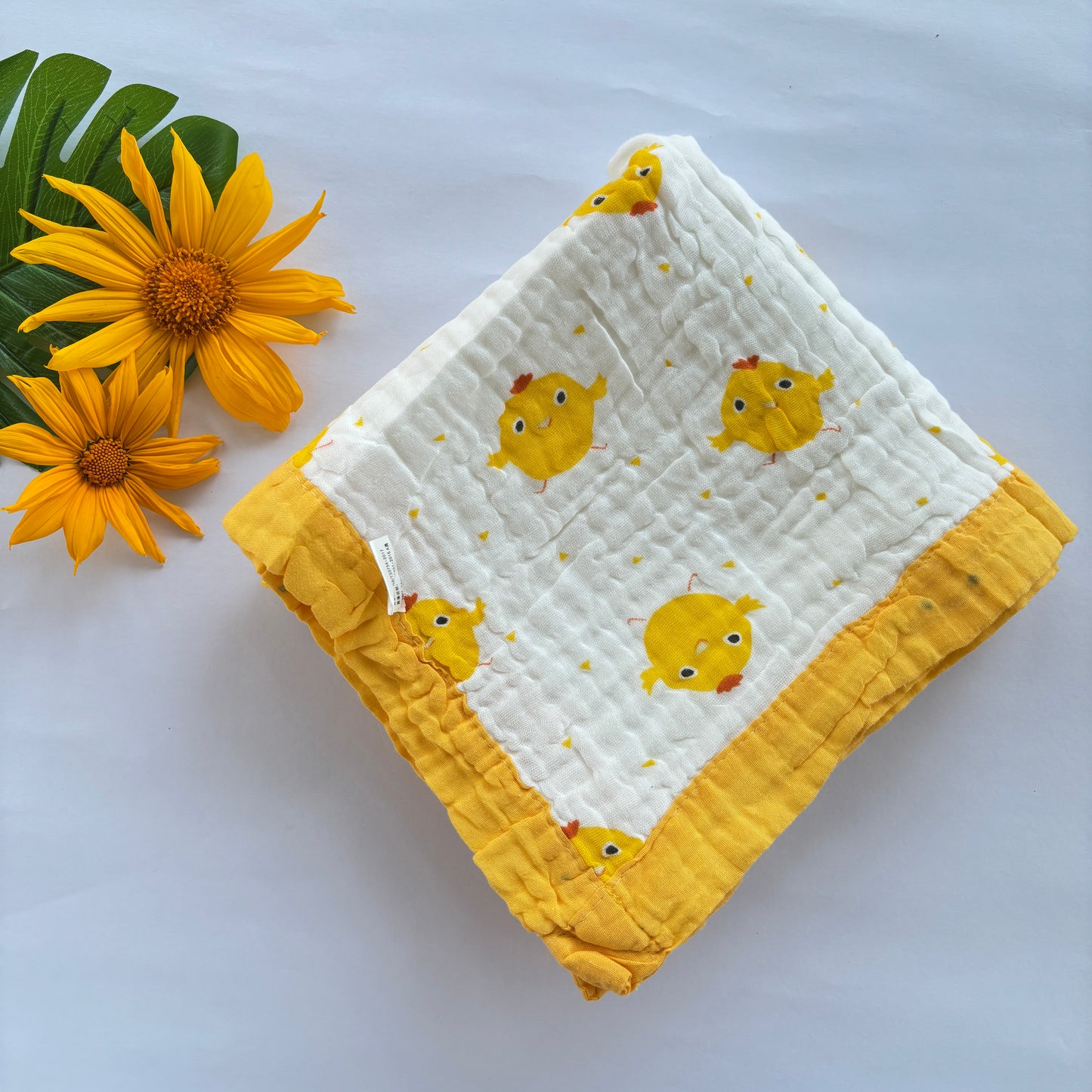 Crinkled Muslin 6 layer Blanket MN01