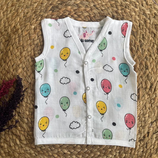 Muslin Button jablas MN01