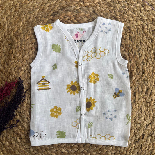 Muslin Button jablas MN01