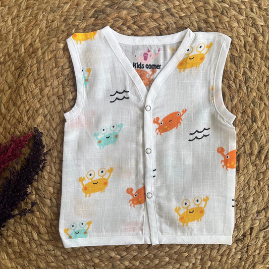 Muslin Button jablas MN01