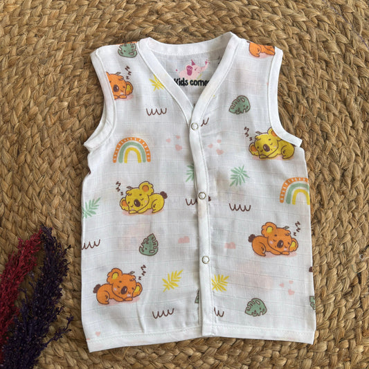 Muslin Button jablas MN01