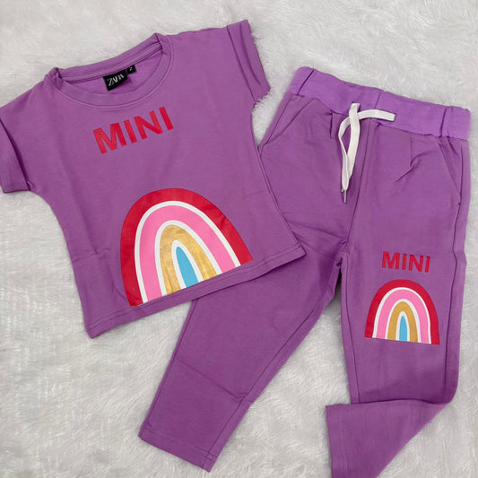 Girls Crop Top Set SF01
