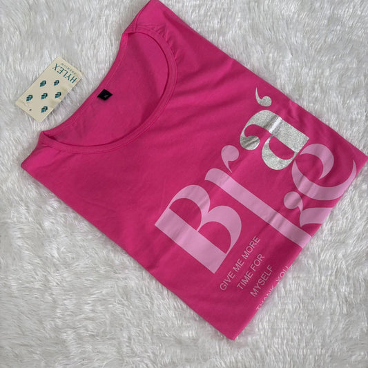 Metallic Glitter Work  T-Shirt WP