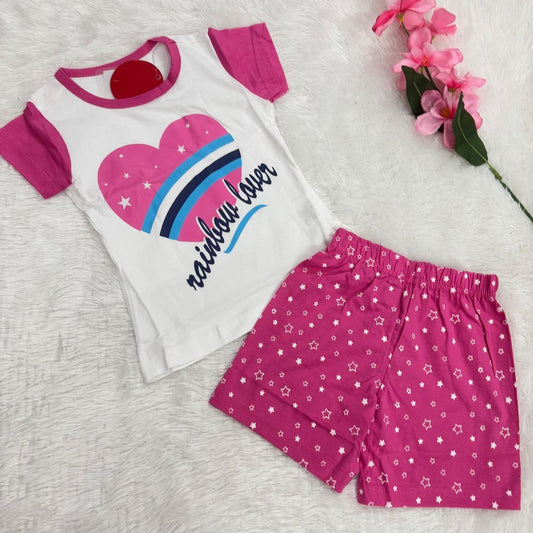 Girls Fancy shorts set SF03