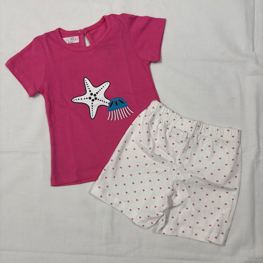 Girls Short Set (0 to 6 month)IF01