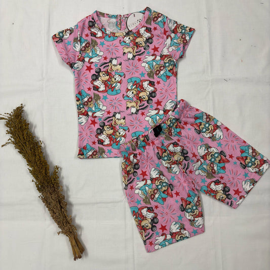 Girls Fancy shorts set SF03