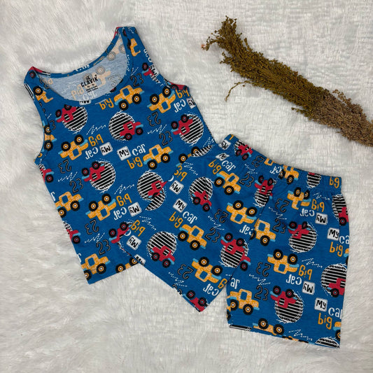 Sleeveless Shorts Set SL
