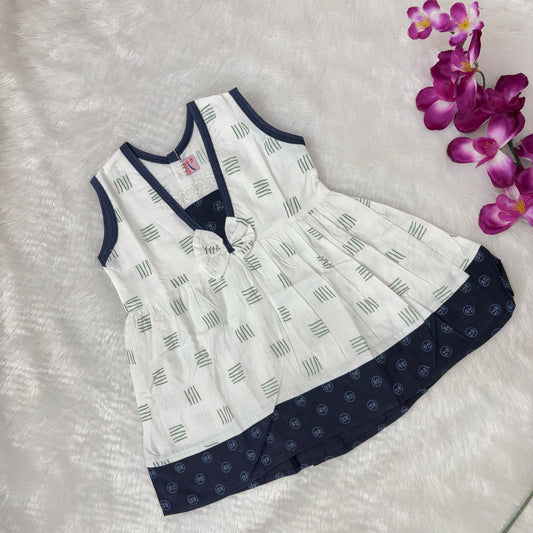 Summer Cotton Bow Frocks CF01