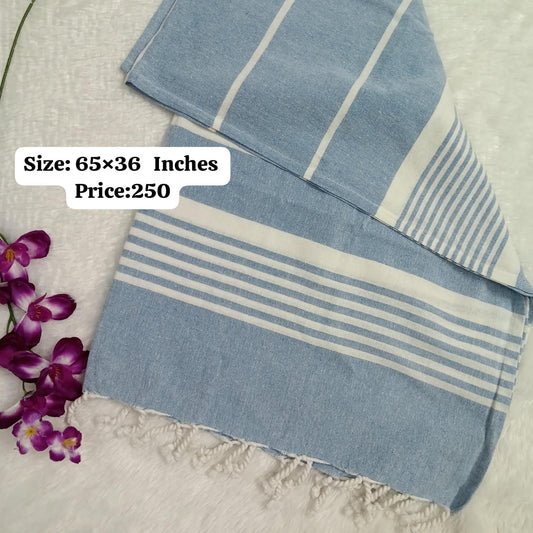 Extra Large size Adult Towel ( Blue color)