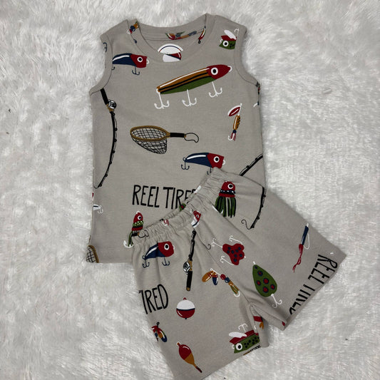 Sleeveless Shorts Set SL