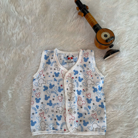 Muslin Button jablas MN01