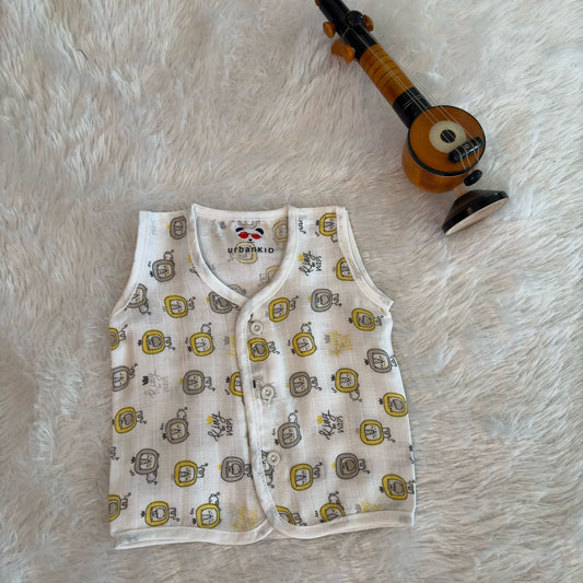 Muslin Button jablas MN01