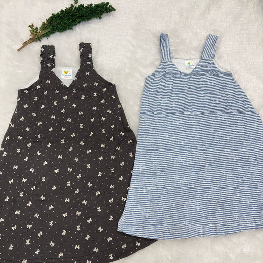 Summer Sleeveless Frock 2 pcs combo pack 3 to 4 years