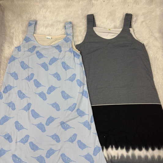Summer Sleeveless 2 pcs combo Frock 7 to 8 years