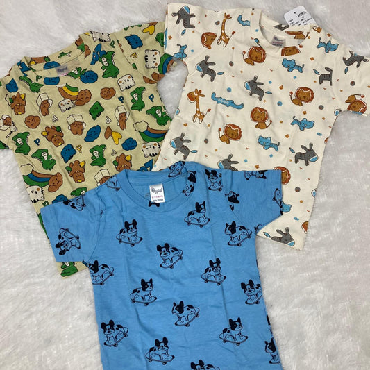3 Pcs T-Shirt Combo 18 to 24 months