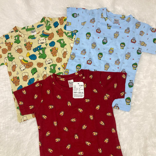 3 Pcs T-Shirt Combo 12 to 18 months