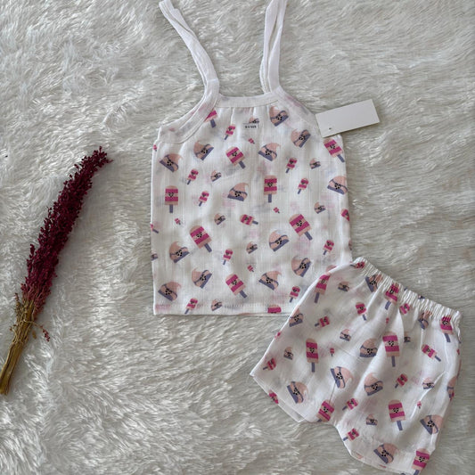 Muslin co-ord set MN01