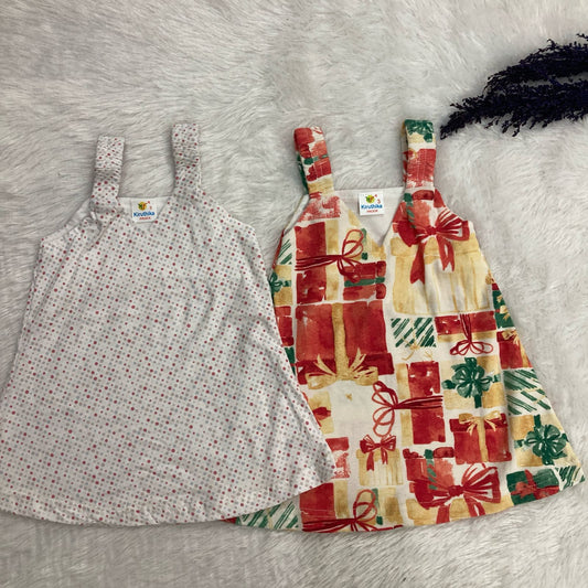 Summer Sleeveless Frock 6 to 12 months