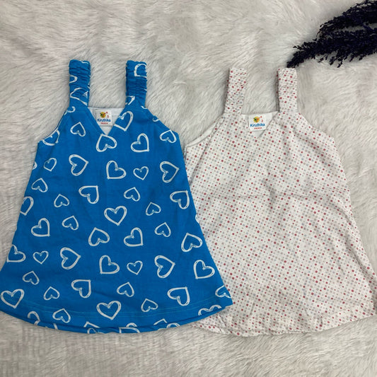 Summer Sleeveless Frock 6 to 12 months