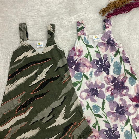 Summer Sleeveless Frock 3 to 4 years