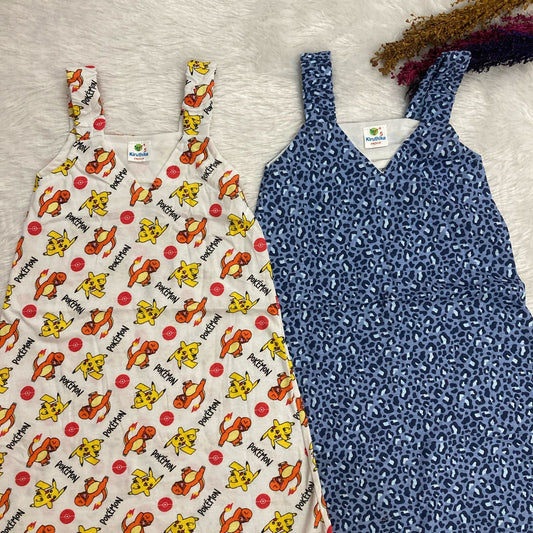 Summer Sleeveless Frock 2 pcs combo pack 4 to 5 years