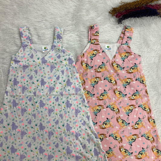 Summer Sleeveless Frock 2 pcs combo pack 4 to 5 years