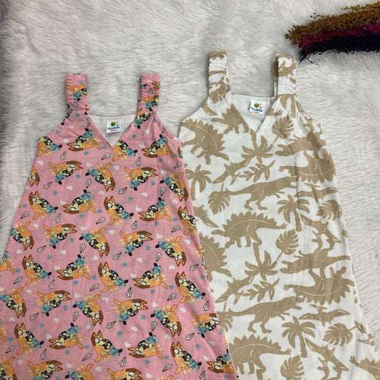 Summer Sleeveless Frock 2 pcs combo pack 4 to 5 years
