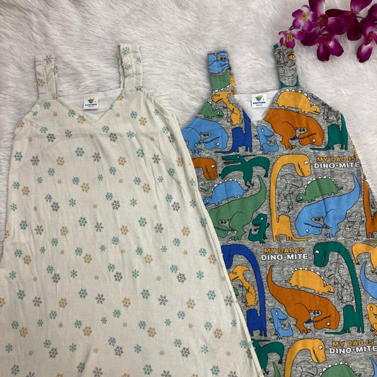 Summer Sleeveless Frock 2 pcs combo pack 6 to 7 years