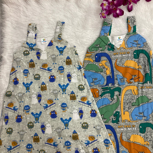 Summer Sleeveless Frock 2 pcs combo pack 6 to 7 years