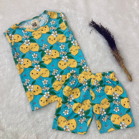 Sleeveless Shorts Set SL