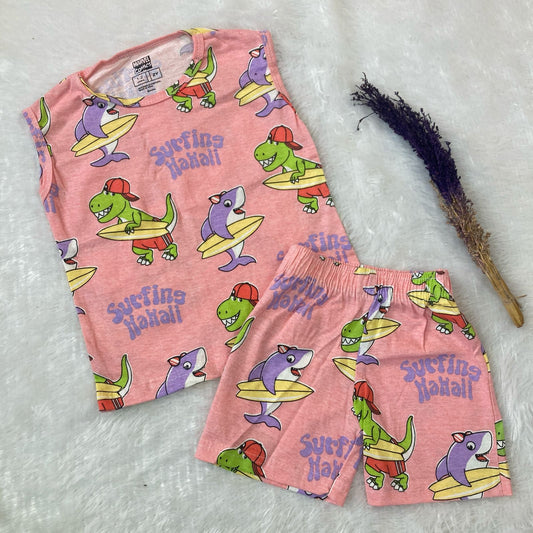 Sleeveless Shorts Set SL