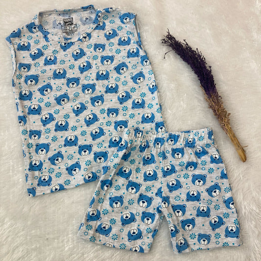 Sleeveless Shorts Set SL