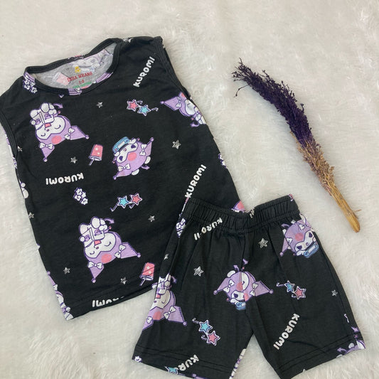 Sleeveless Shorts Set SL