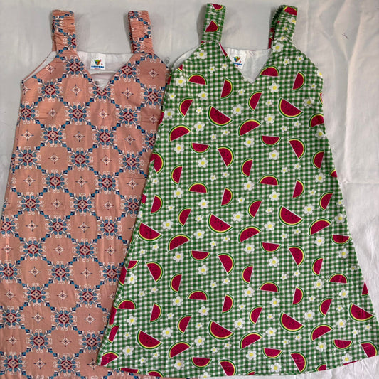 Summer Sleeveless Frock 2 pcs combo pack 5 to 6 years