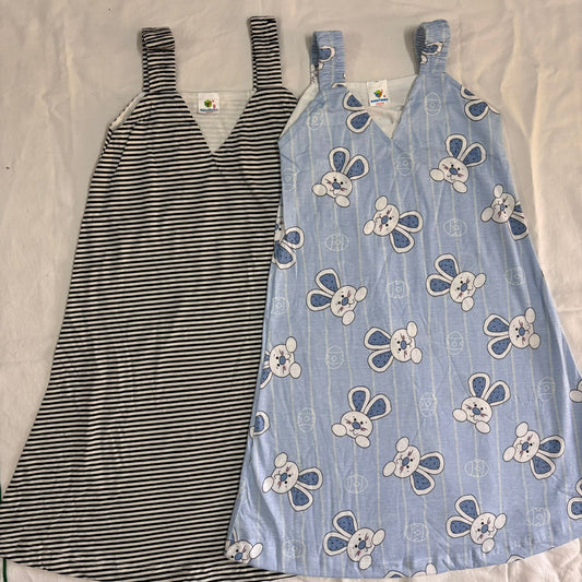 Summer Sleeveless Frock 2 pcs combo pack 5 to 6 years