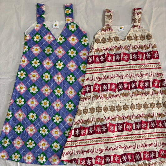 Summer Sleeveless Frock 2 pcs combo pack 5 to 6 years