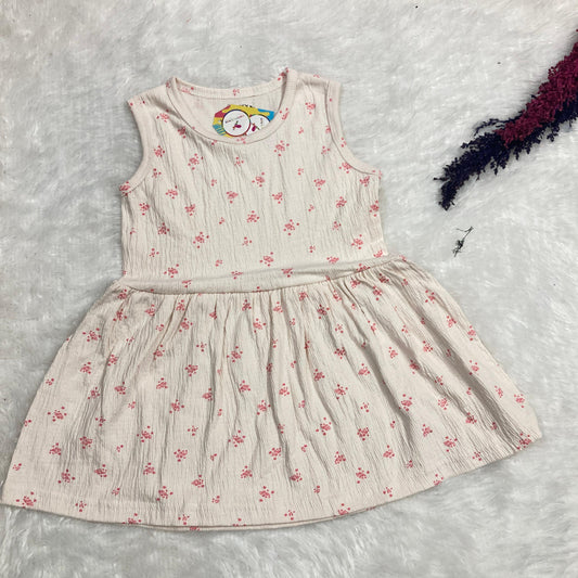 Summer Sleeveless Frock  2 to 3 years