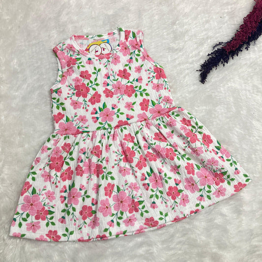 Summer Sleeveless Frock  2 to 3 years