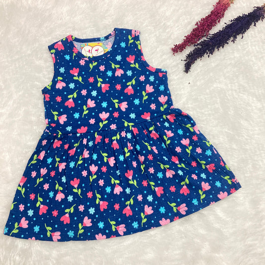 Summer Sleeveless Frock  3 to 4  years