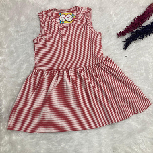 Summer Sleeveless Frock  2 to 3 years