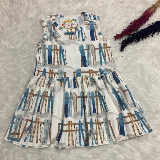 Summer Sleeveless Frock  5 to 6  years