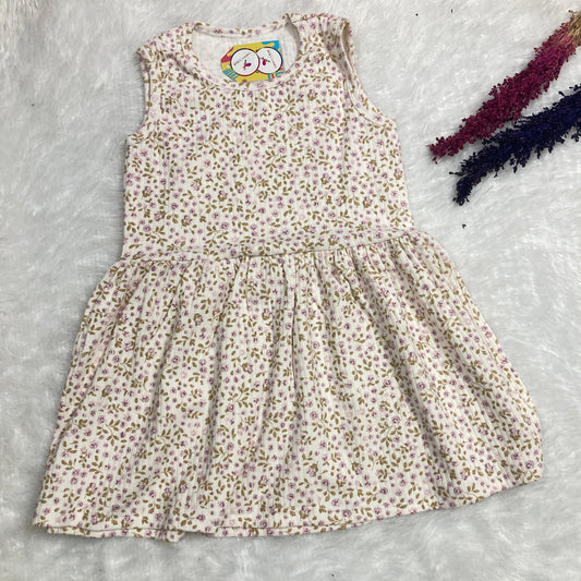 Summer Sleeveless Frock  3 to 4  years