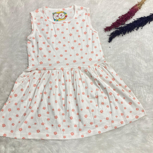 Summer Sleeveless Frock  4 to 5 years