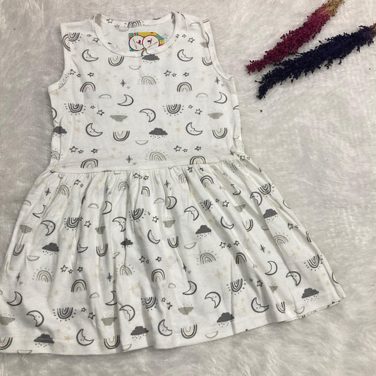 Summer Sleeveless Frock  4 to 5 years