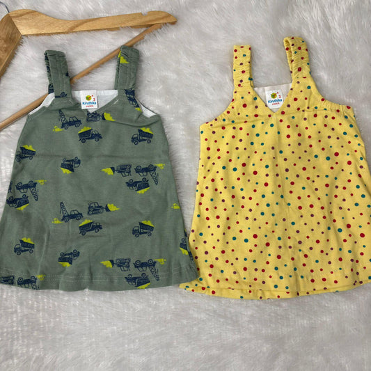 Summer Sleeveless Frock 6 to 12 months