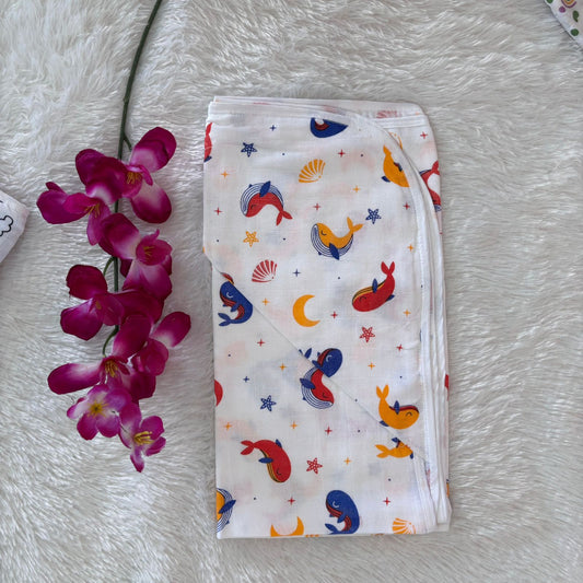 Baby muslin cap towel MN01