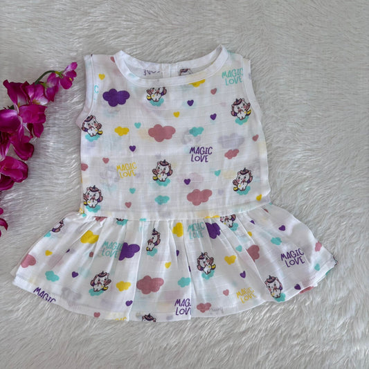Muslin premium Frocks MN01